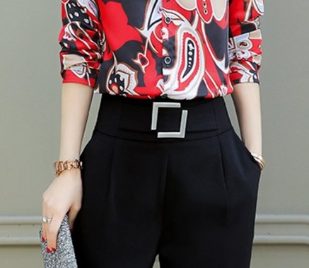 腰粗屁股大女人,少穿连衣裙!试试这“显瘦套装”,好看还很瘦