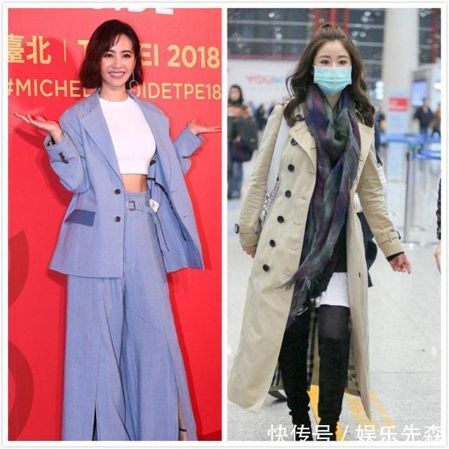 155的蔡依林同框167的林心如,生没生孩子一眼便知!