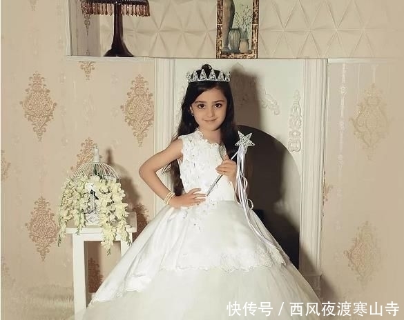  [辞职]6岁伊朗小女孩，颜值碾压众人，爸爸辞职当贴身保镖？