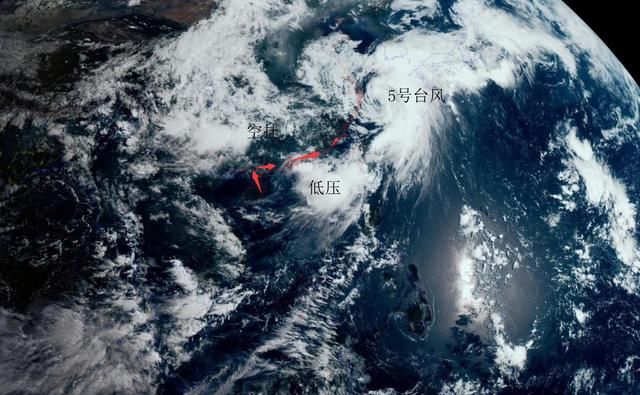 确定，双台风胚胎消失，丹娜丝靠近江浙沪，华南多省“空挂”，热