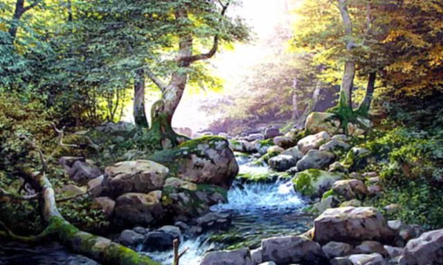 【醉在画中】俄罗斯画家米哈伊尔.费多罗夫风景油画