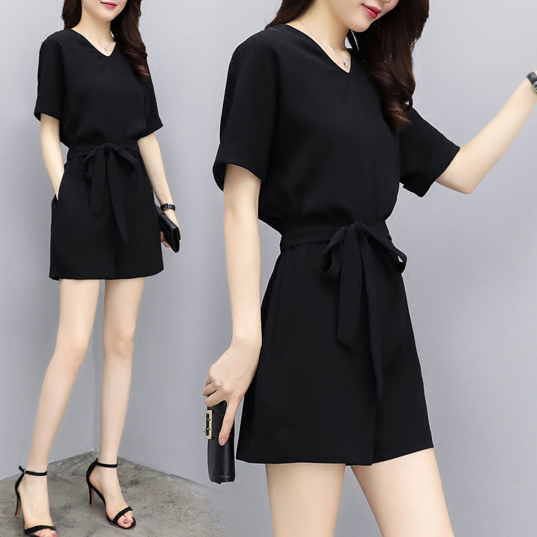 太美了!高腰阔腿短裤套装，超减龄又温婉可人，还有气质女人味