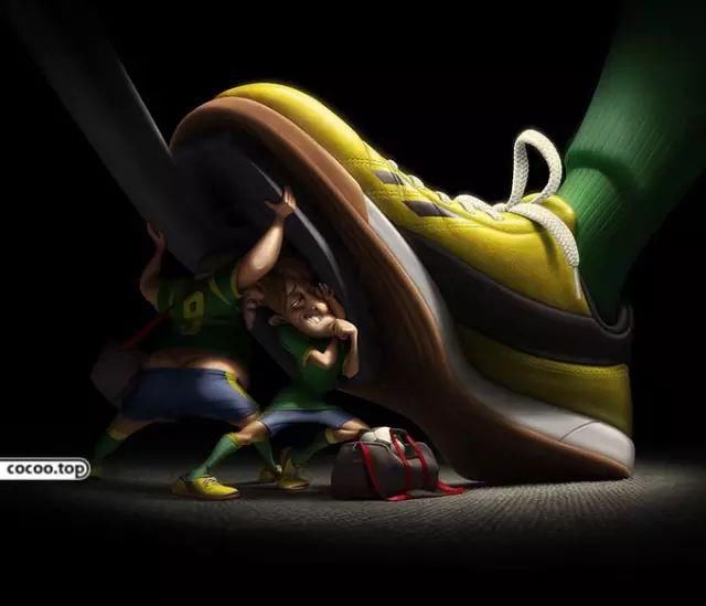 公益海报中的元素替代