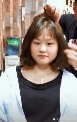 神似岳云鹏的女孩想剪个新发型，没想到剪完之后秒变日系少女