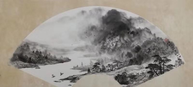  「建国」建国70周年重点推荐艺术家刘国志国画作品欣赏