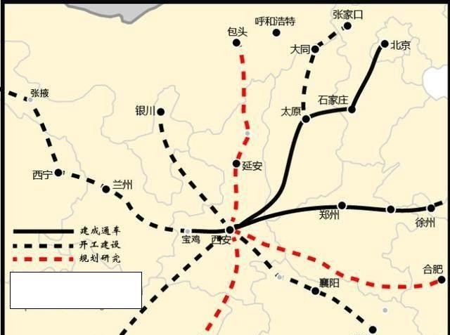 高铁: 中国6大米字型高铁枢纽城市, 谁将脱颖而出?