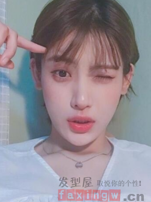 女生中性齐耳短发 看了就忍不住想尝试
