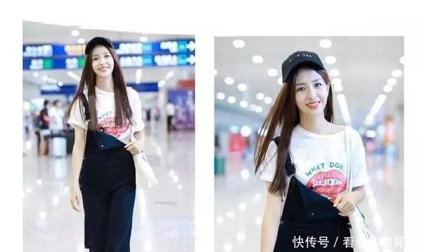 看惯了短发的佟丽娅，换个发型居然从辣妈变成了18岁少女