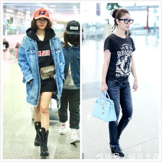 155的蔡依林同框167的林心如,生没生孩子一眼便知!