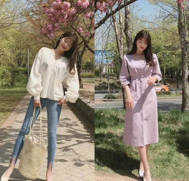 搭配｜Less is more！30套时髦又舒适的韩系淑女风穿搭 基础款也