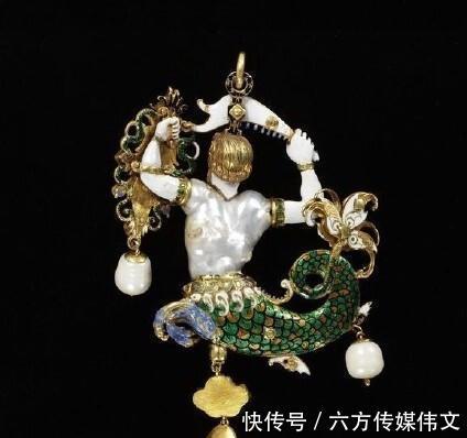 #珠宝首饰#设计师得有多大的想象力,才能设计出这件巴洛克珍珠珠宝厉害