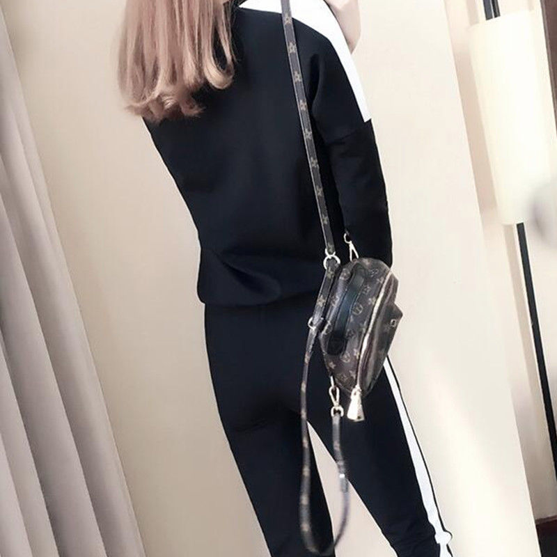 立秋后，裙子、阔腿裤可以扔了!新上的欧货套装，适合小个子女人