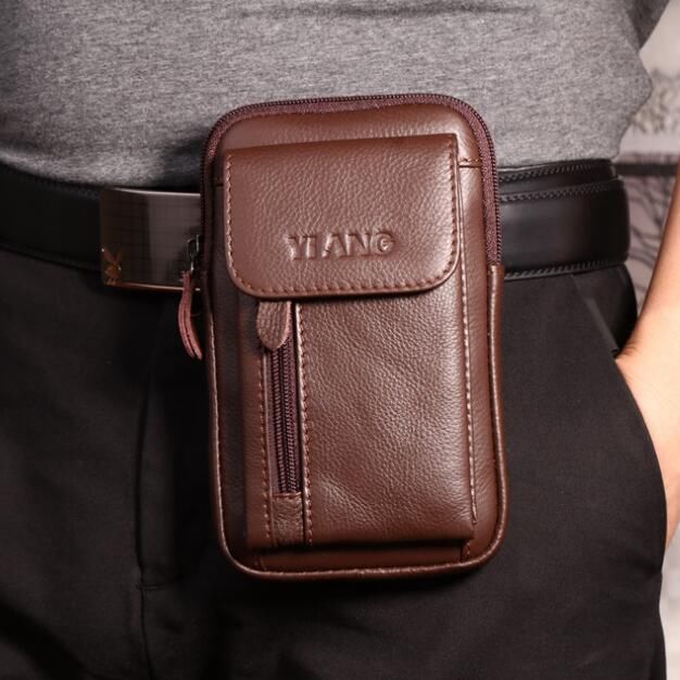出门在外，手机香烟携带不方便，很多人都选择带上这款手机腰包