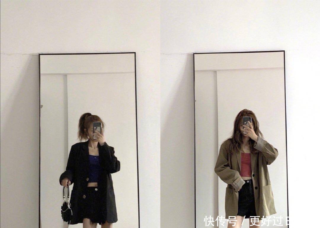  [带有一丝]小个子女生的穿搭参考，8套又酷又飒的春季搭配，不仅显瘦还显腿长
