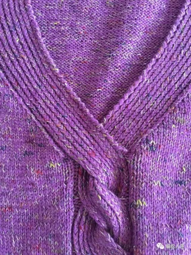 教你一款特别的开衫织法套头毛衣，你要不要来学？（附图解）