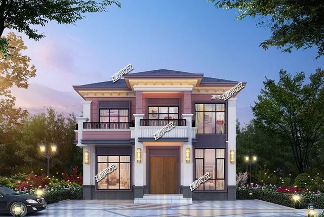  #排队#3款占地120平的别墅，30多万建，村里人都排队上门找你要图纸