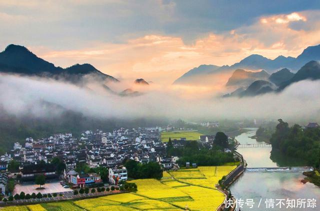 安徽景色绝美的古村，距今已有1600年，风景秀丽建筑独特