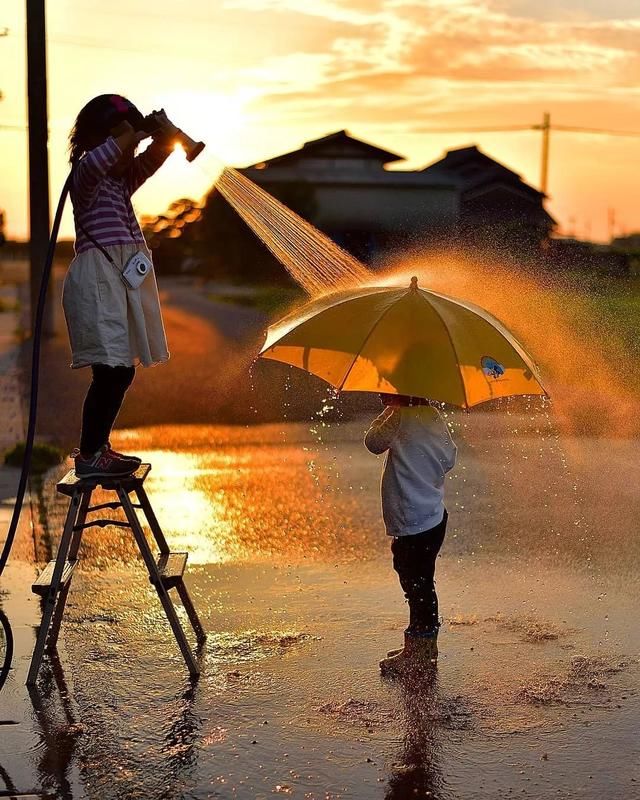 跟拍儿女3年，这位爸爸把孩子拍成了童话……