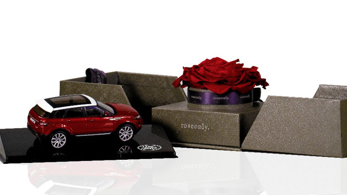 路虎揽胜极光携手roseonly打造别样七夕之约