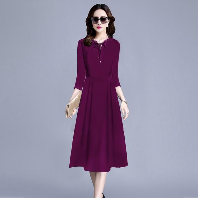 明天就白露了，若你爱老婆，就送她高档秋裙，高贵又有女人味