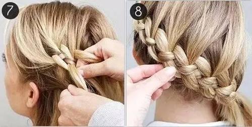 教你编四股辫，让发型多点新意