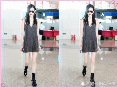 奚梦瑶怎么消瘦成这样？吊带裙会不会半路断掉？