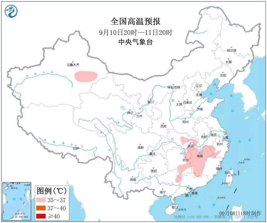  #高温#接连暴雨大暴雨？秋雨都这么凶的吗？