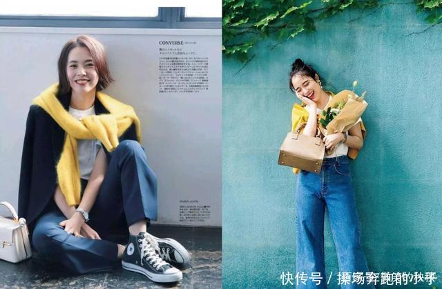  [肩膀上]一件针织开衫，3种穿法get未来60天的温柔感，可上班、可休闲