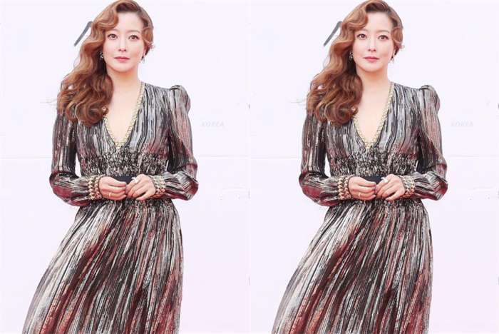 40岁陈数撞上40岁金喜善, 网友: 精致脸和天然脸一目了然