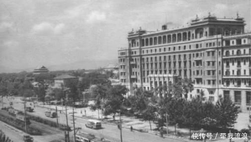 满眼■1954年北京城,满眼都是古建筑,让人感受无比的轻松惬意
