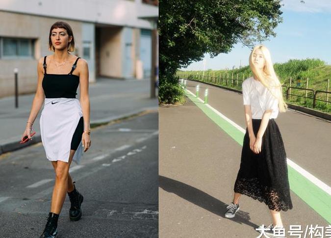 谁说夏天只有彩色? 经典黑白配一样好看