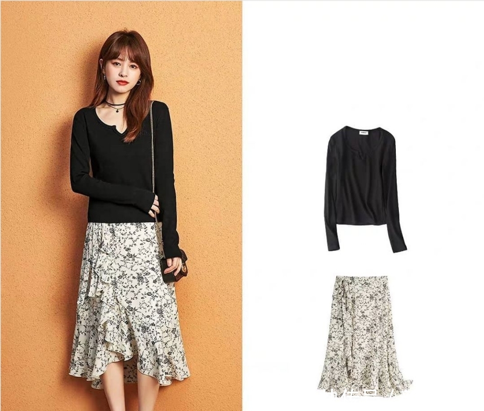  日常@出街搭配难？日常优雅裙装look，懒人“必学”