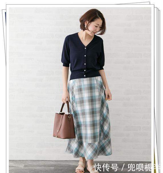 『感觉』开衫的春季日系穿搭,能防晒能保暖,既百搭又好看