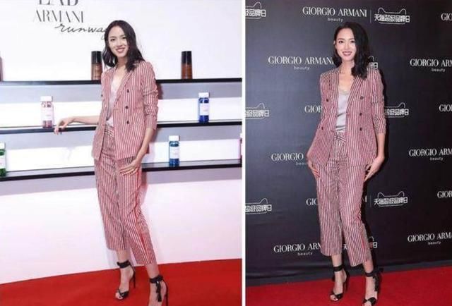 张梓琳再低调,182身高的她也总是关注的焦点,一双美腿十分吸睛