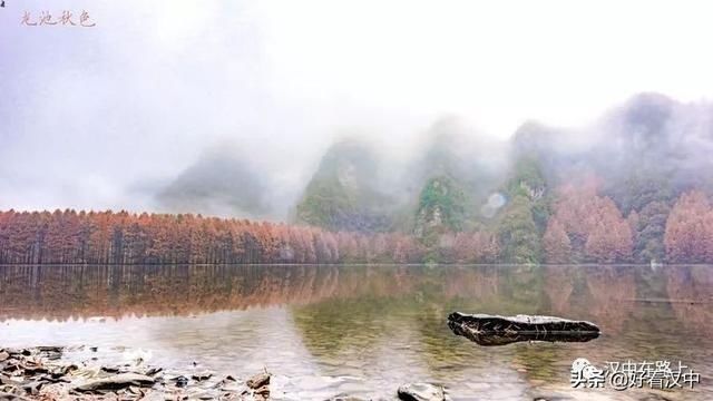 大雪过后的汉中龙池特别适合汉服摄影,不信你看