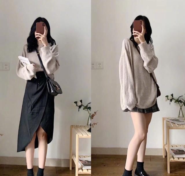  『合适』乖萌又气质女人的配搭，合适溫柔的初春，气层次感一瞬间爆满