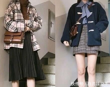  【气质】充满淑女气质的初春穿搭，温柔针织衫＋半裙，一起甜美的过春天吧