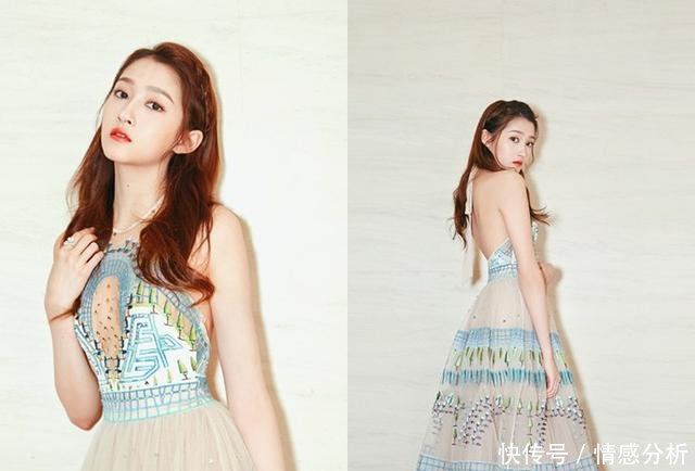 关晓彤真自信，穿条瑜伽裤就去戛纳，还故意系错扣子露出小蛮腰