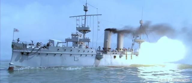 英德竞争建造清朝这艘巡洋舰，甲午海战中被击沉，大连海域被发现