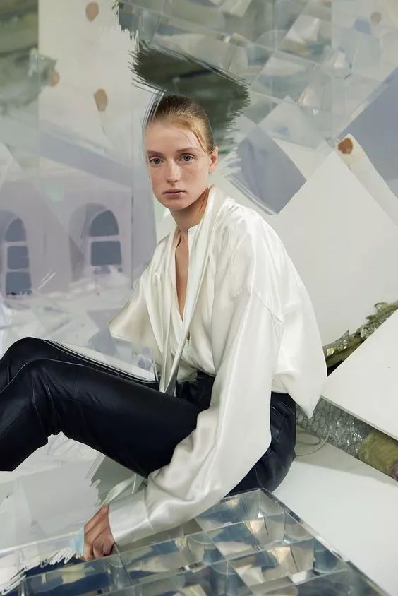 穿上真丝的你,美得很高级!