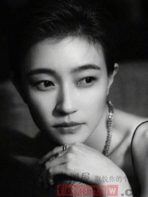 女生短发大背头发型参考 独立自信的御姐范