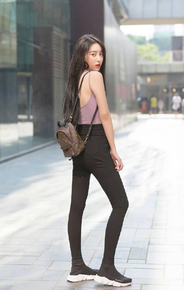 路人街拍,遭了是心动的感觉