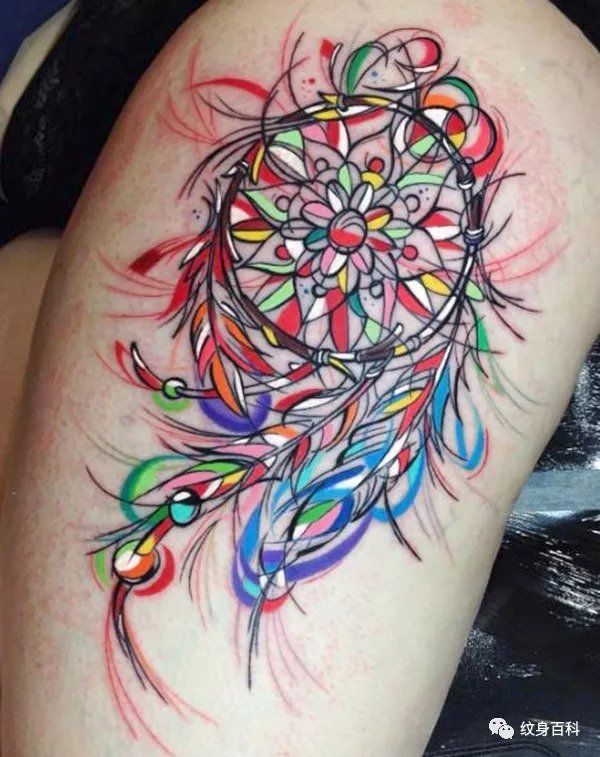 这些水彩纹身,容易把眼睛看花,你敢不敢看?