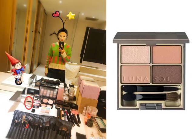 看了唐艺昕的化妆台，终于知道为什么张若昀那么喜欢她了！