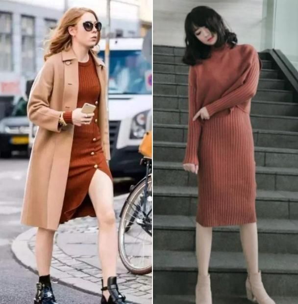 女人@冬天,女人毛衣别买太多,凑齐3个颜色就够了,显白时髦还很百搭