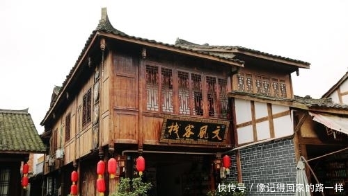 明清建筑，典型的川西特色，古朴典雅，四川省成都西来古镇