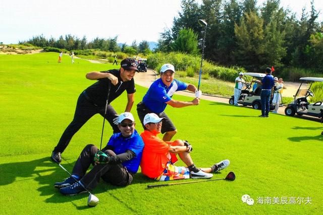 东南亚四国高尔夫媒体考察团来万宁考察 提升海南高尔夫旅游知名