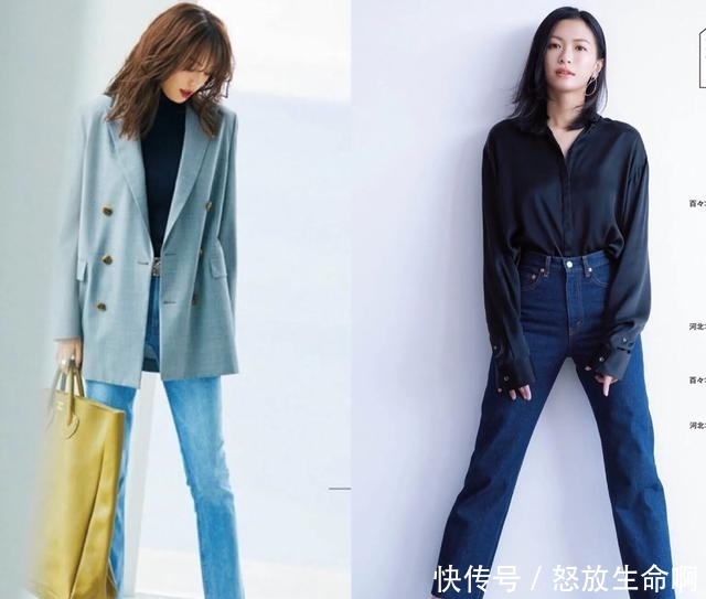  [看起来]阔腿裤好看显瘦，对小个女生却不友好，换上烟管裤时髦还显高