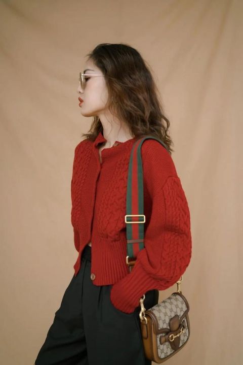  适合@搭配|分享超适合春天的6个针织衫LOOK！