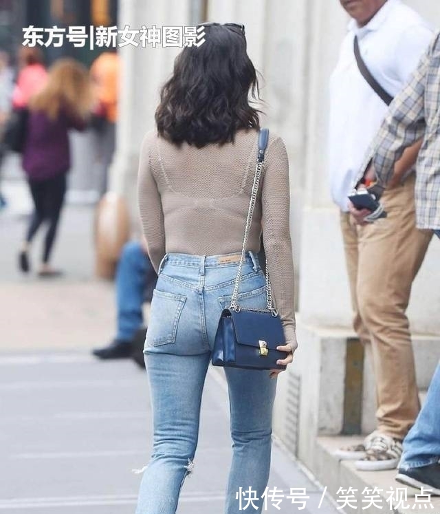 『美女』美女街拍:身材高挑的小姐姐,时尚优雅,街头的风景线!